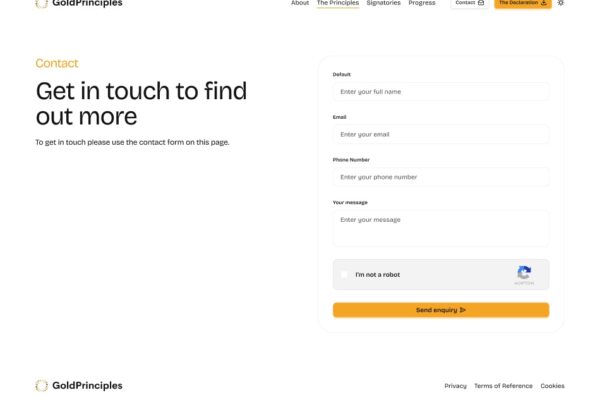 Contact - Desktop